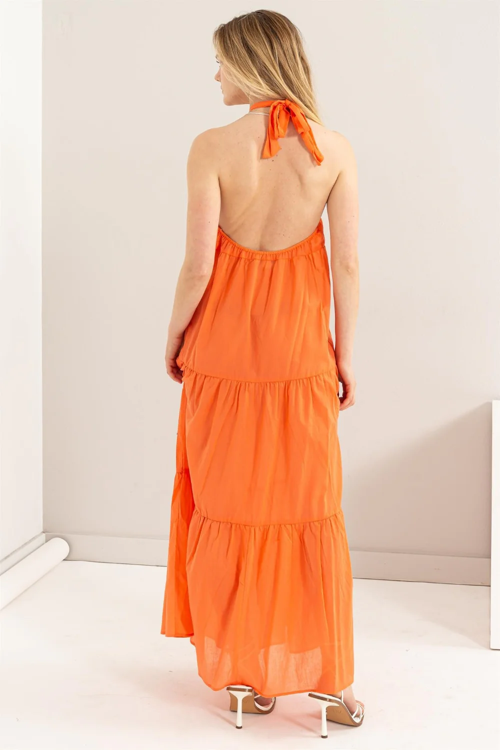 HYFVE Halter Neck Cover Up Maxi Dress - Image 2