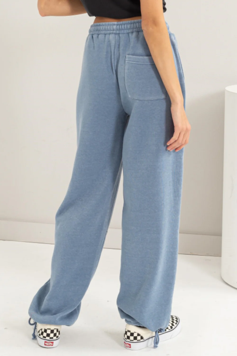 HYFVE Stitched Design Drawstring Sweatpants - Image 2