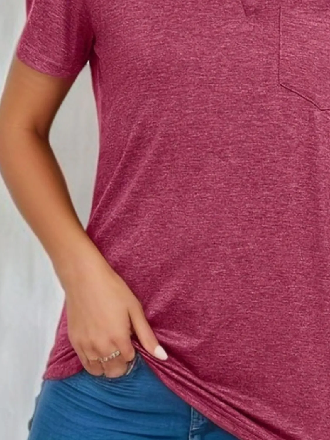 Johnny Collar Short Sleeve Top - Image 12