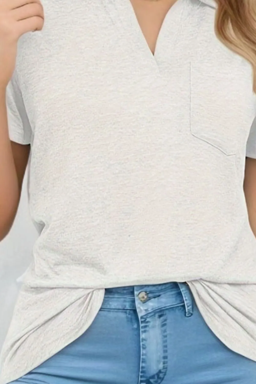 Johnny Collar Short Sleeve Top - Image 18