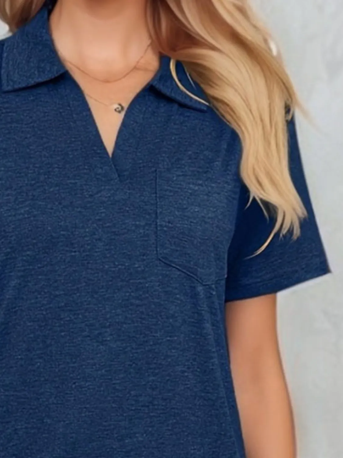Johnny Collar Short Sleeve Top - Image 20