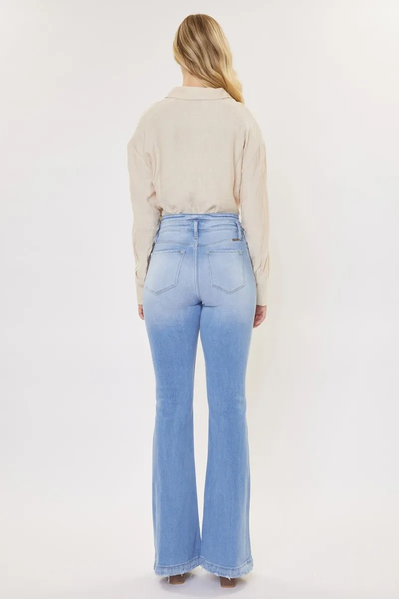 Kancan Curvy High Rise Flare Jeans - Image 6