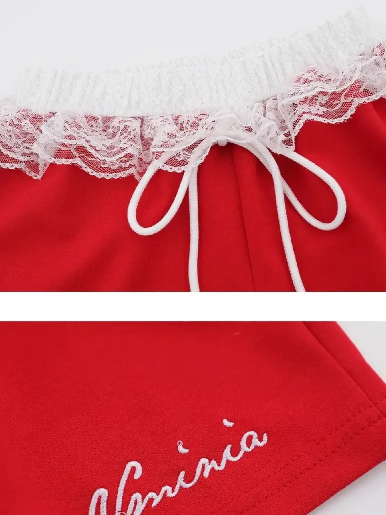 Lace Detail Shorts - Image 2