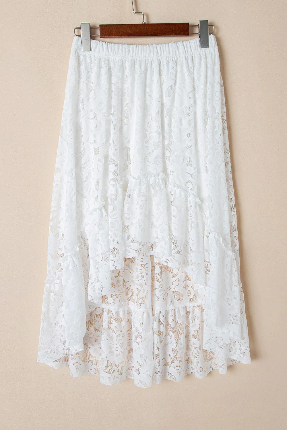 Lace High-Low Skirt - Image 3