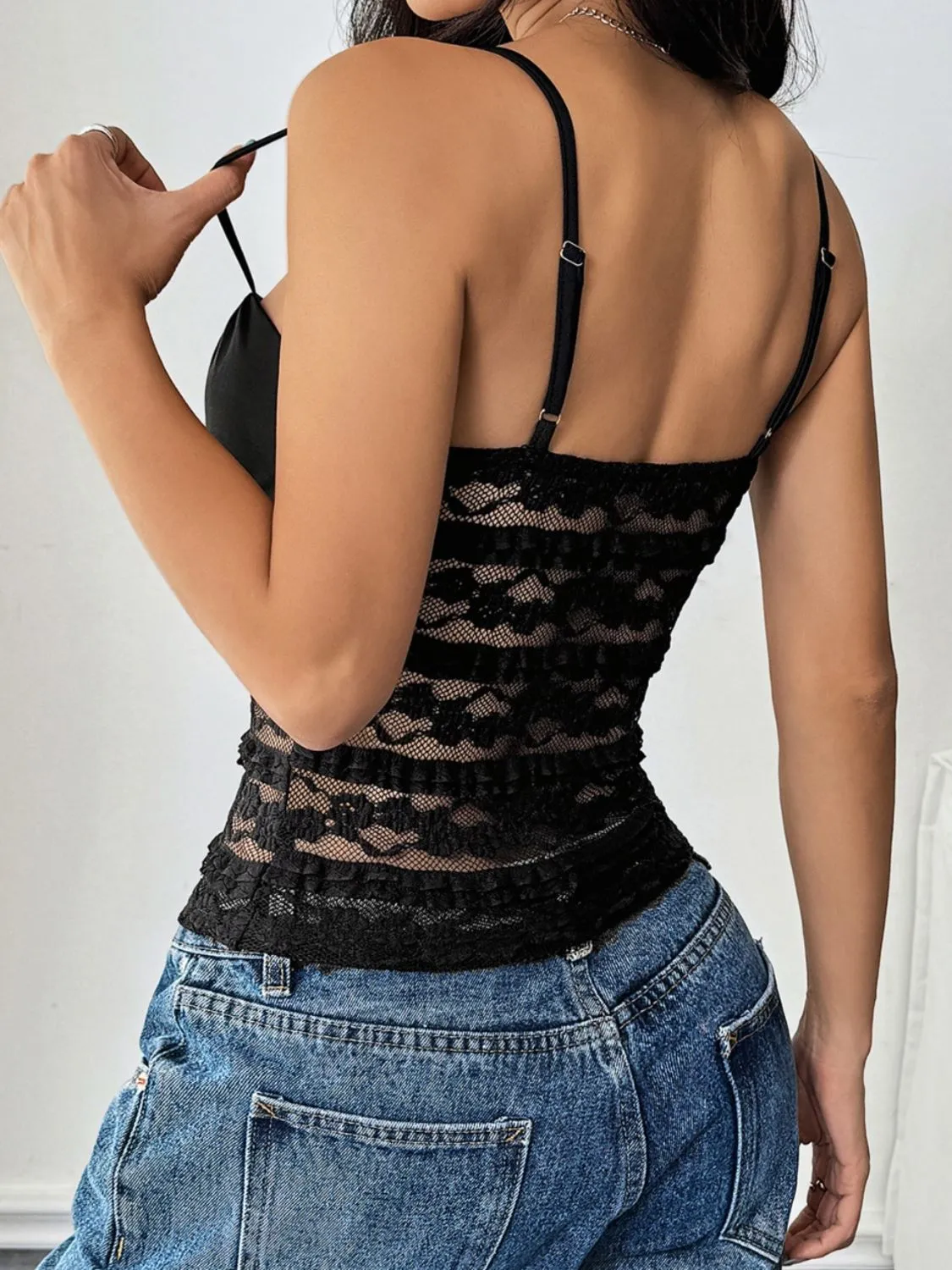 Lace Square Neck Cami - Image 2