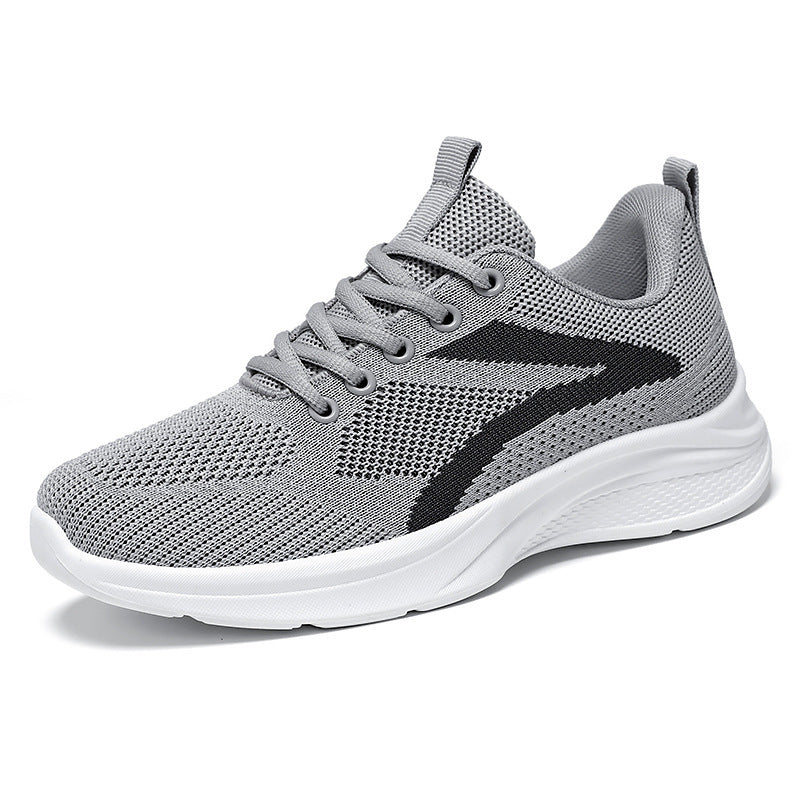 Lace Up Mesh Breathable Athletic Sneakers - Image 4