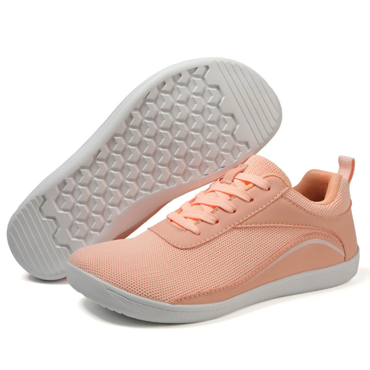 Lace Up Mesh Breathable Athletic Sneakers - Image 2