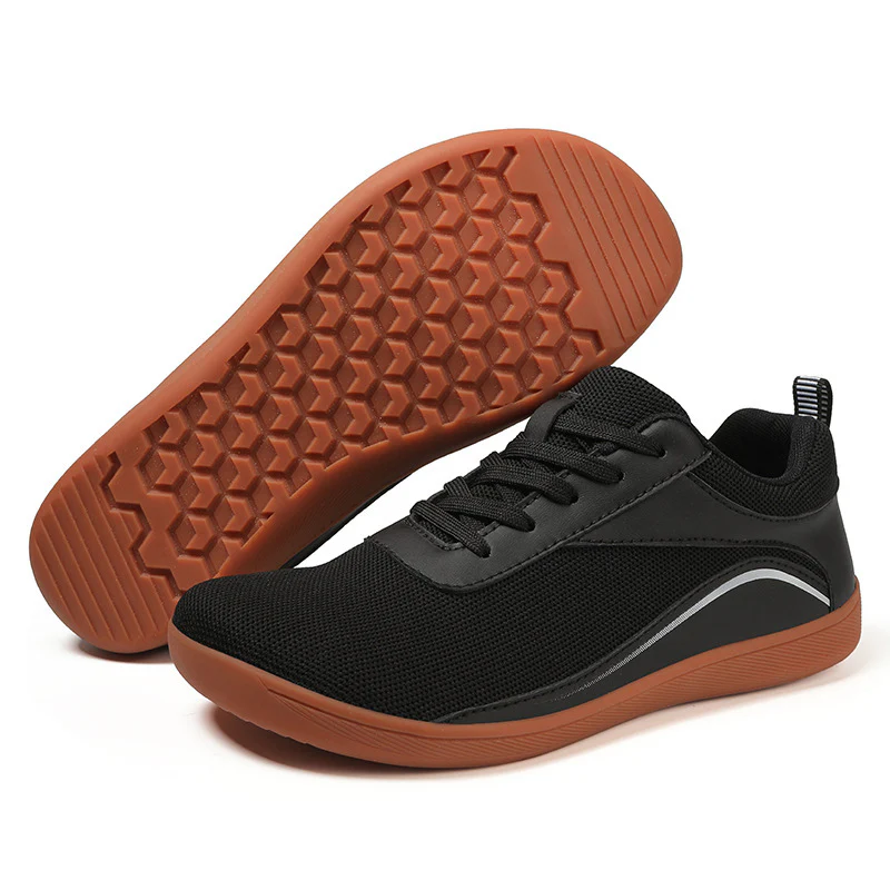 Lace Up Mesh Breathable Athletic Sneakers - Image 4