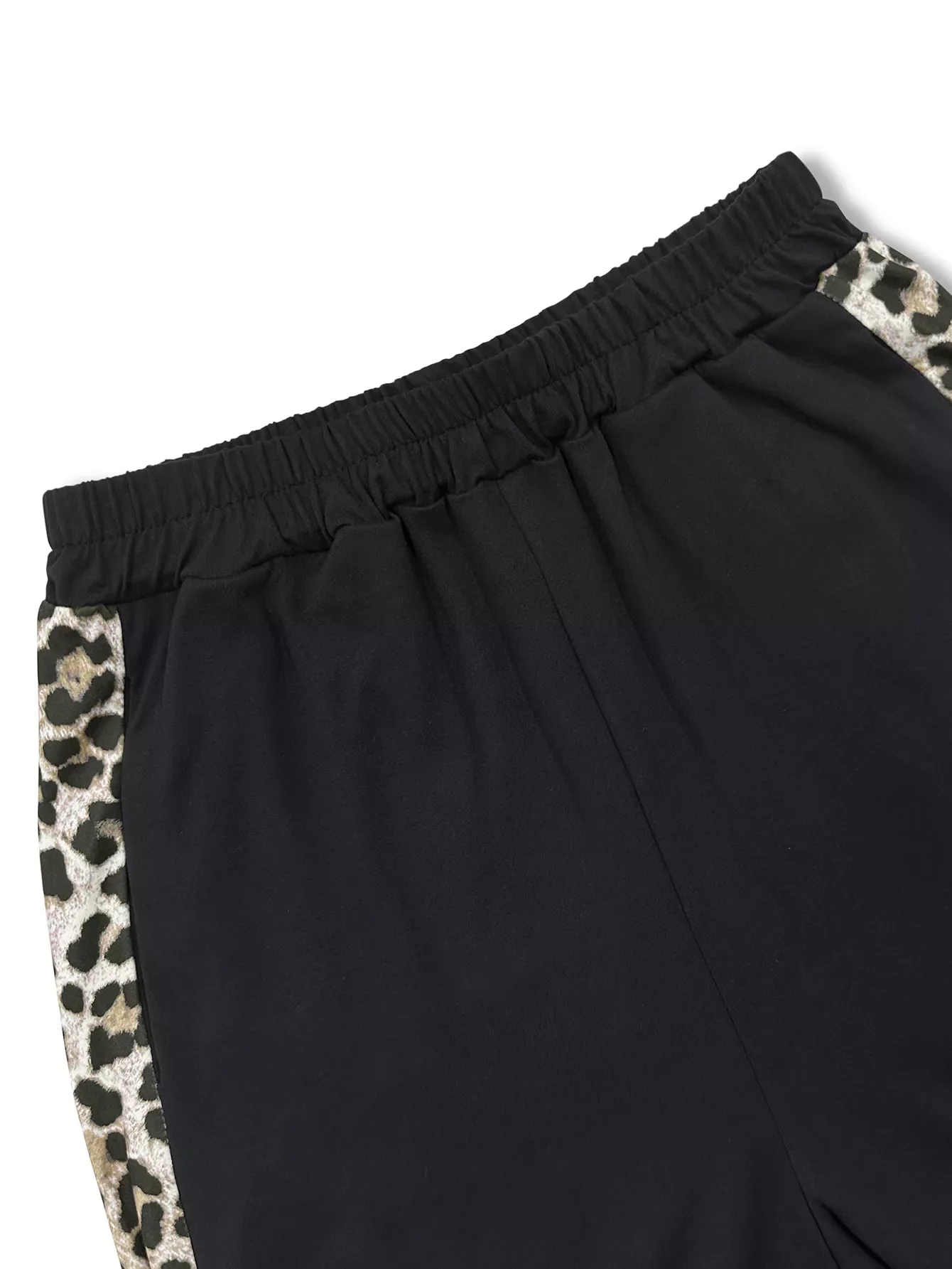 Leopard Print Top and Pants Set - Image 3
