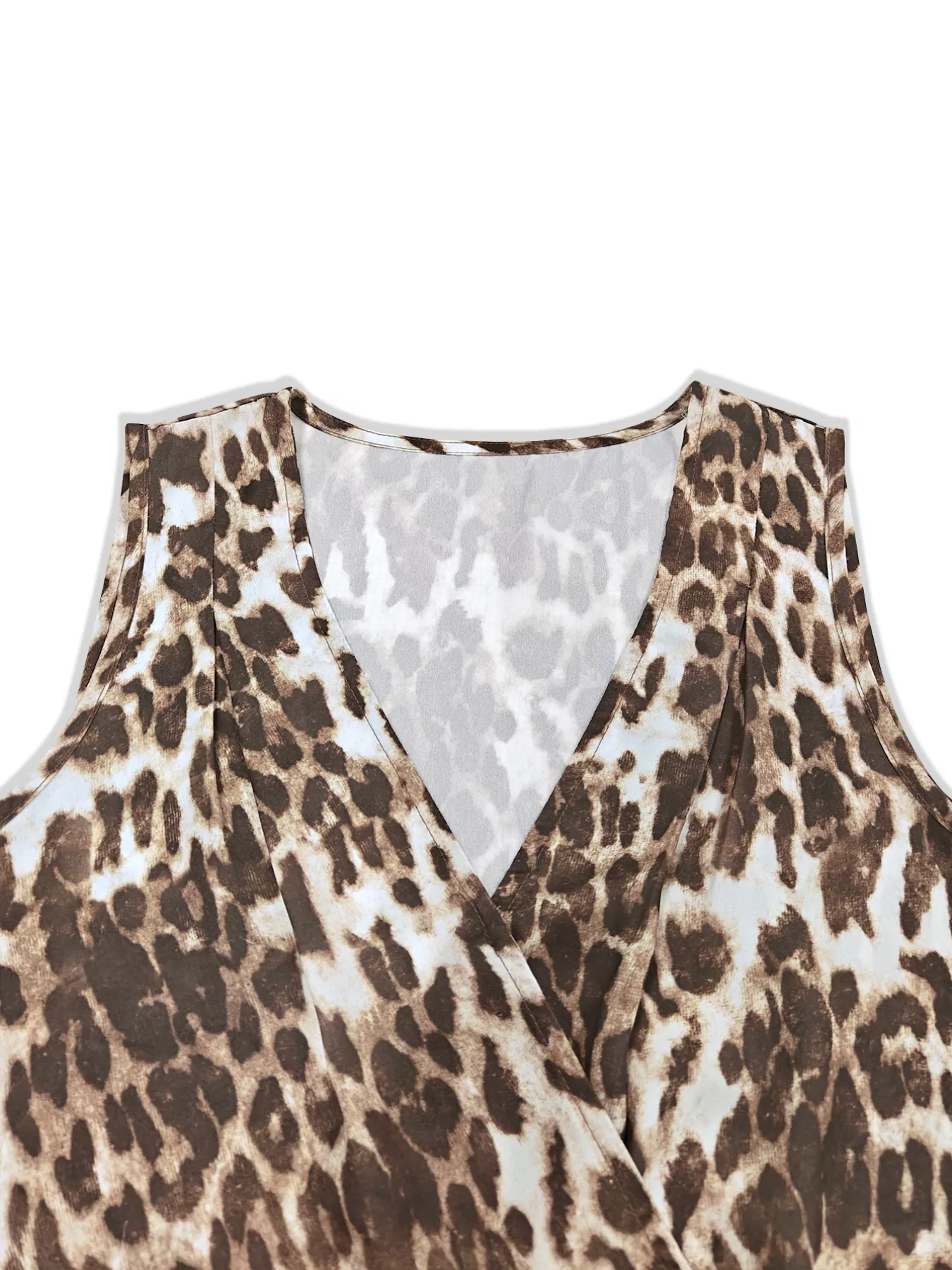 Leopard Sleeveless Top and Skort Set - Image 11