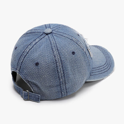 Letter Adjustable Cotton Baseball Cap - Image 3