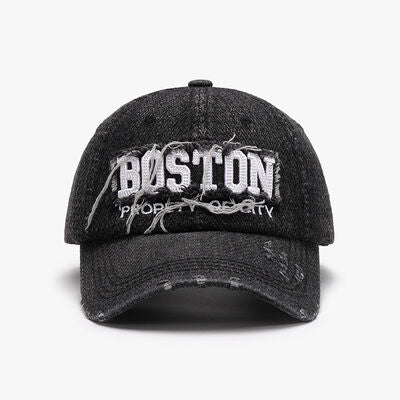 Letter Adjustable Cotton Baseball Cap - Image 7