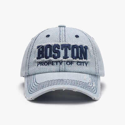Letter Adjustable Cotton Baseball Cap - Image 8