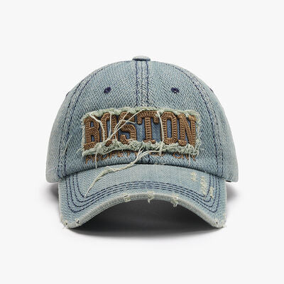 Letter Adjustable Cotton Baseball Cap - Image 9
