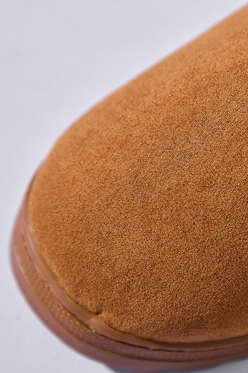 Letter M Suede Round Toe Slippers - Image 8