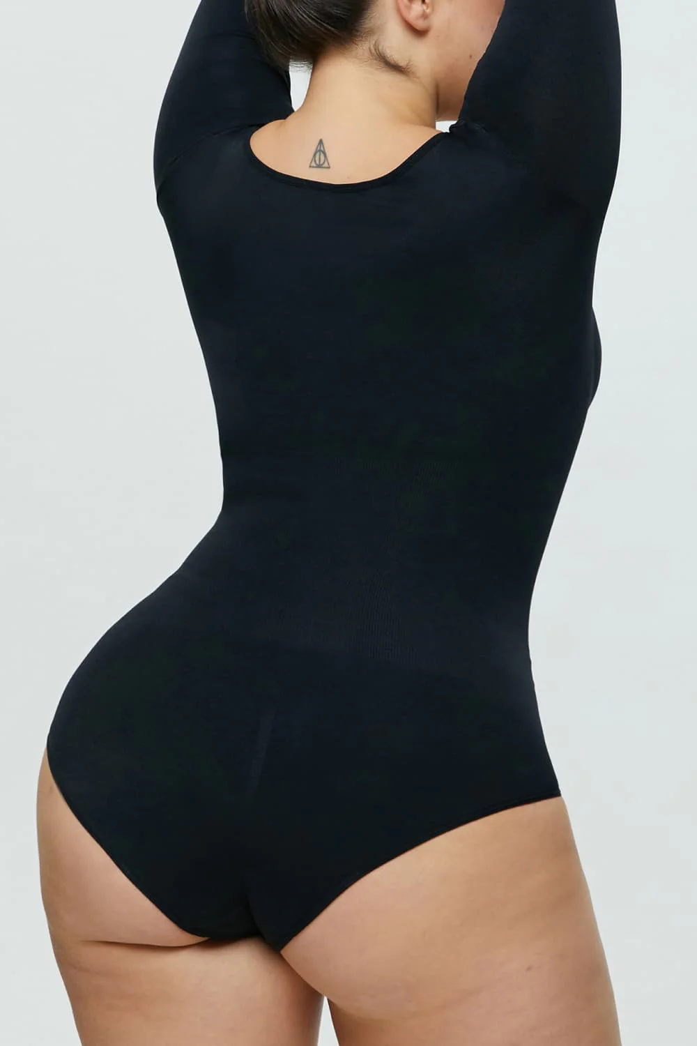 Long Sleeve Shaping Bodysuit - Image 9