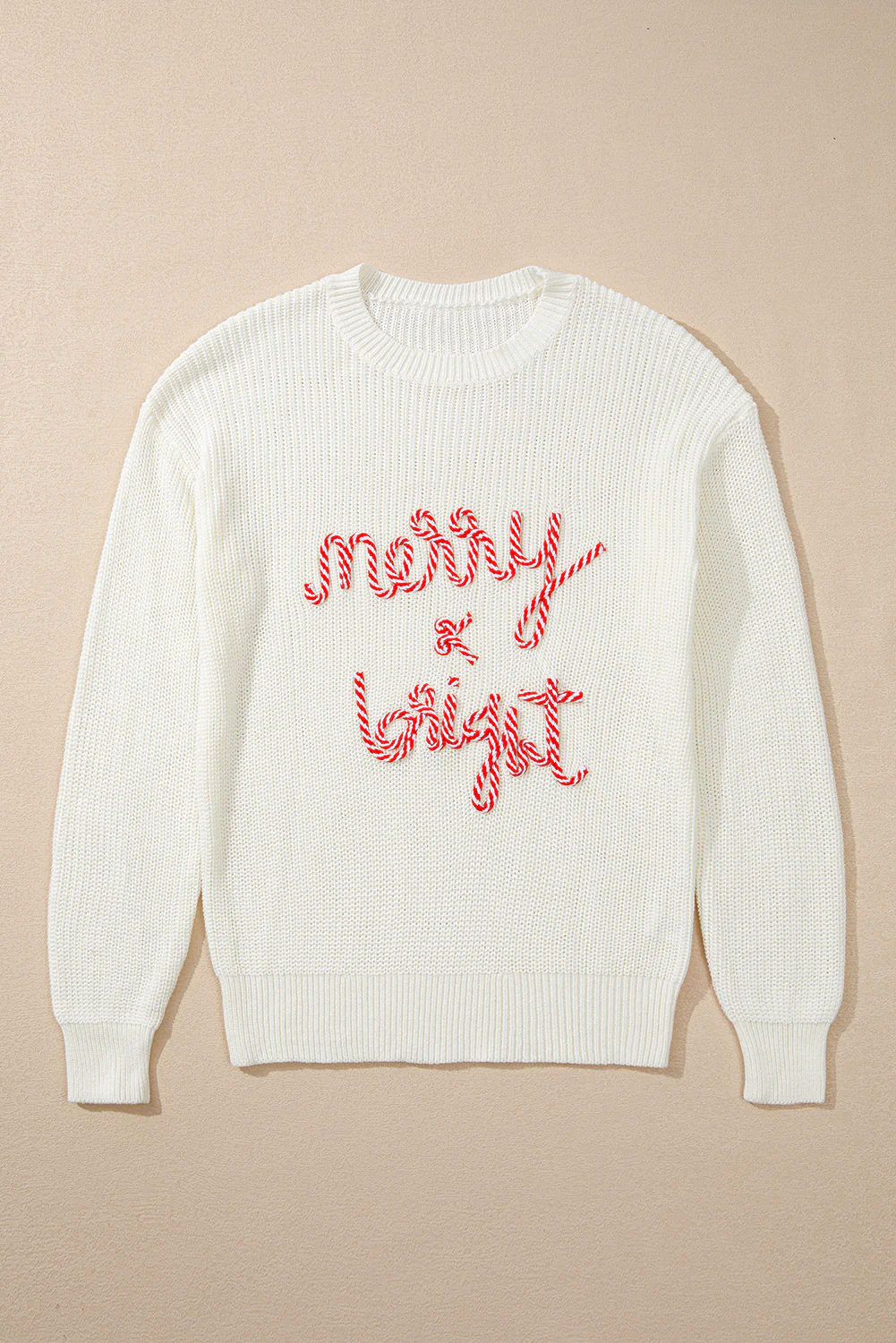 MERRY & BRIGHT Round Neck Sweater - Image 5