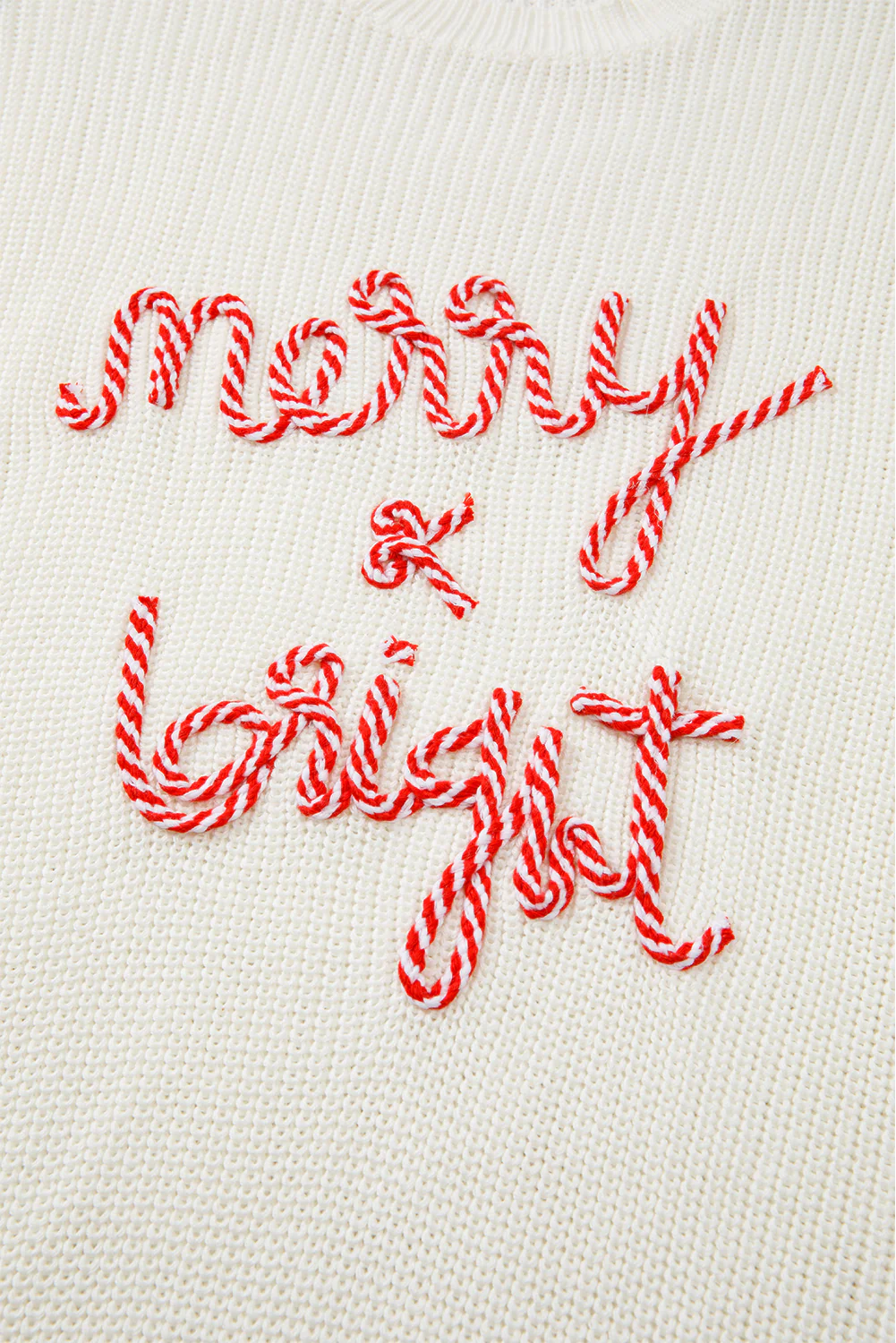 MERRY & BRIGHT Round Neck Sweater - Image 8
