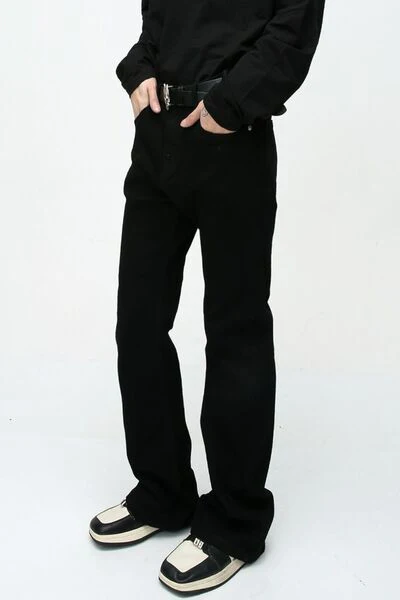 Mid Rise Jeans with Pockets - Image 4