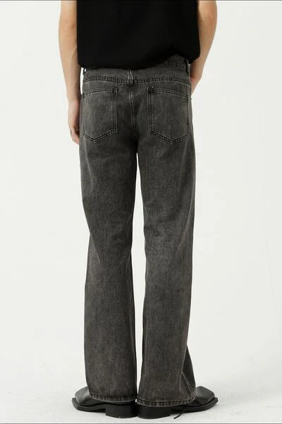Mid Rise Jeans with Pockets - Image 4