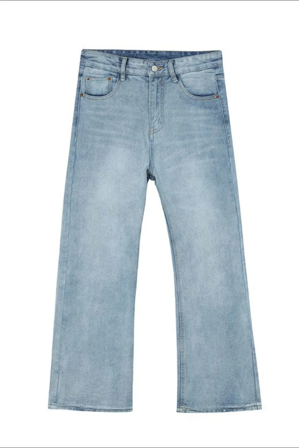 Mid Rise Jeans with Pockets - Image 9