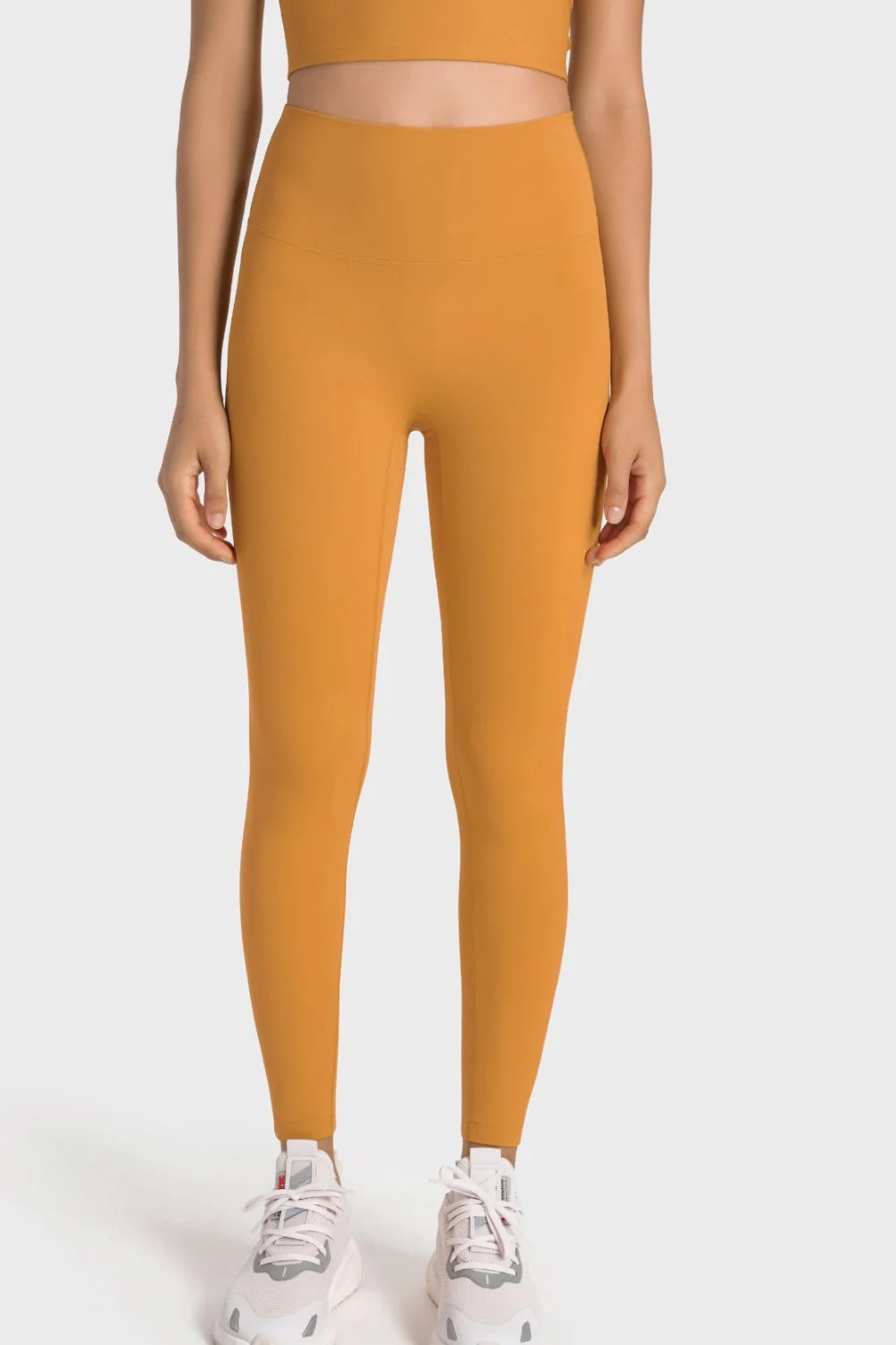 Millennia High-Rise Wide Waistband Yoga Leggings - Image 4