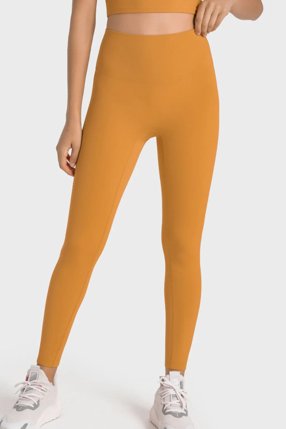 Millennia High-Rise Wide Waistband Yoga Leggings - Image 5