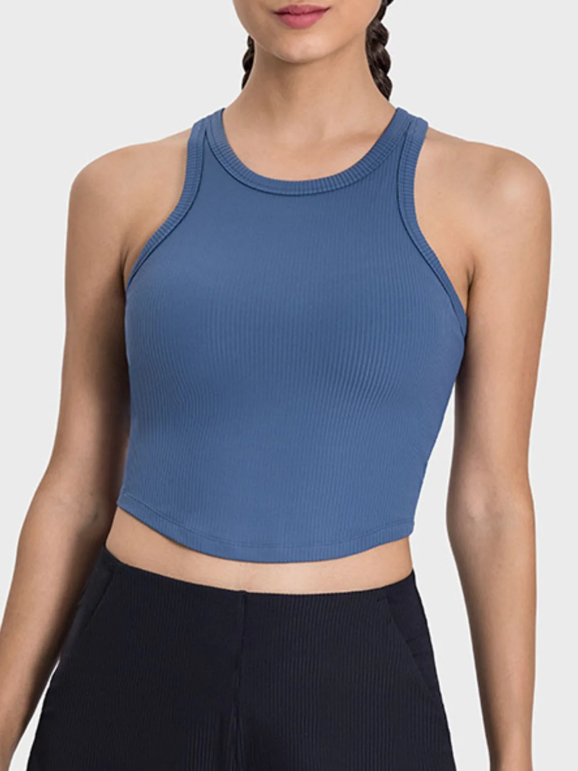 Millennia Round Neck Racerback Active Tank - Image 3