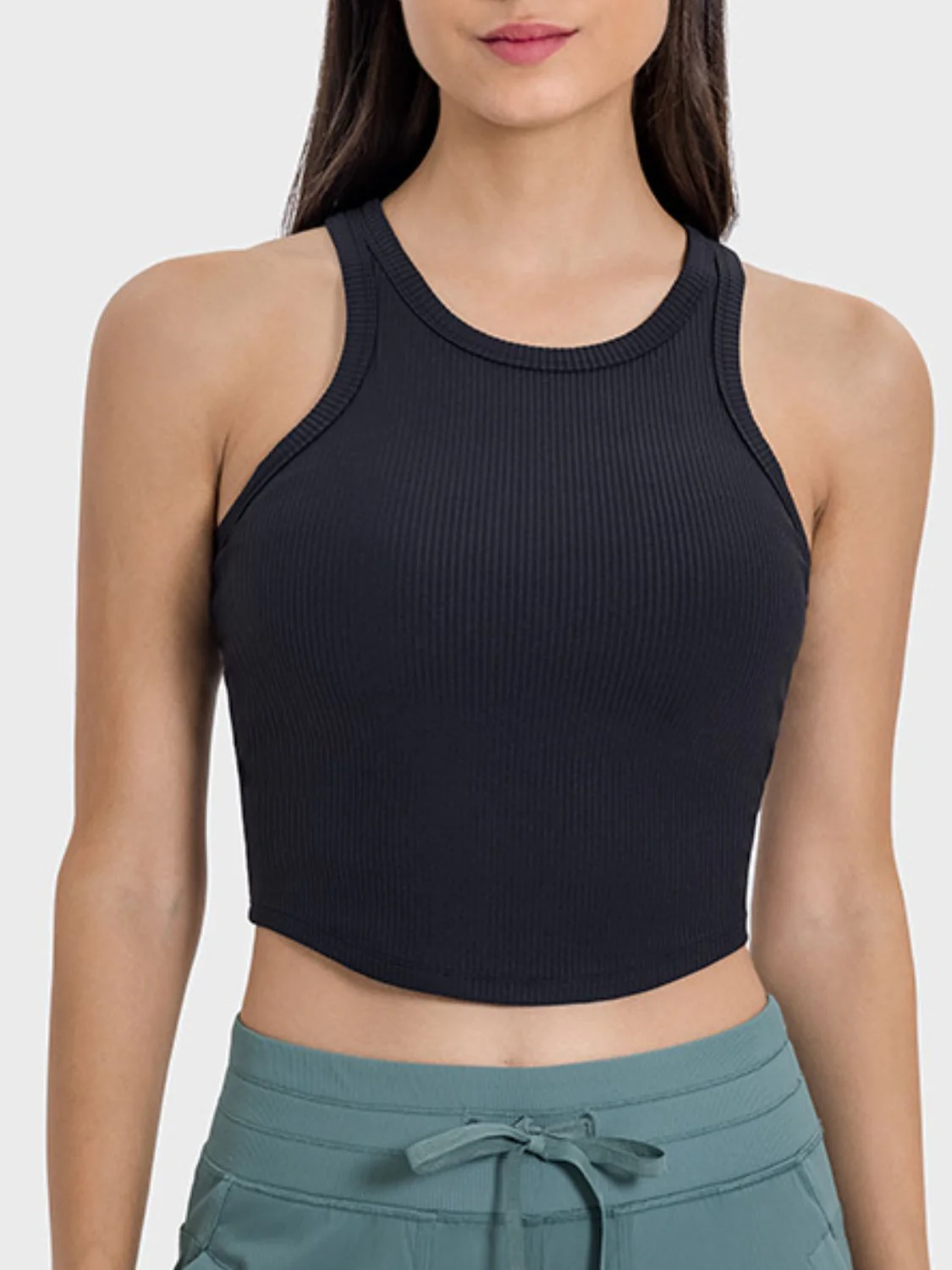 Millennia Round Neck Racerback Active Tank - Image 4