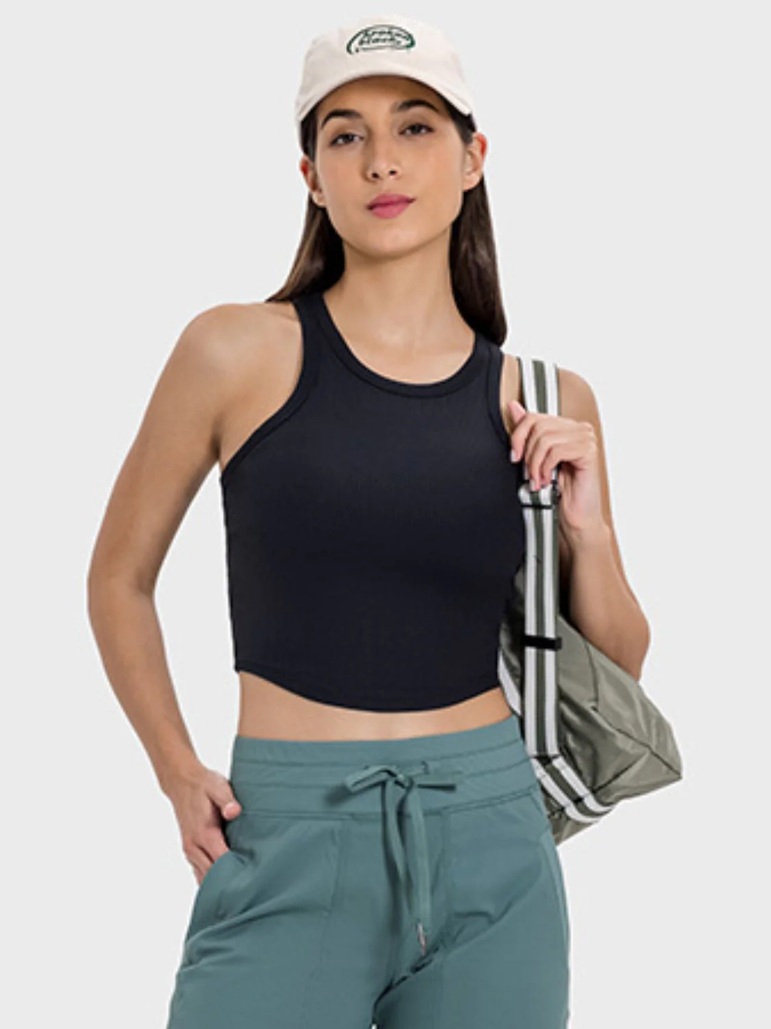 Millennia Round Neck Racerback Active Tank - Image 6