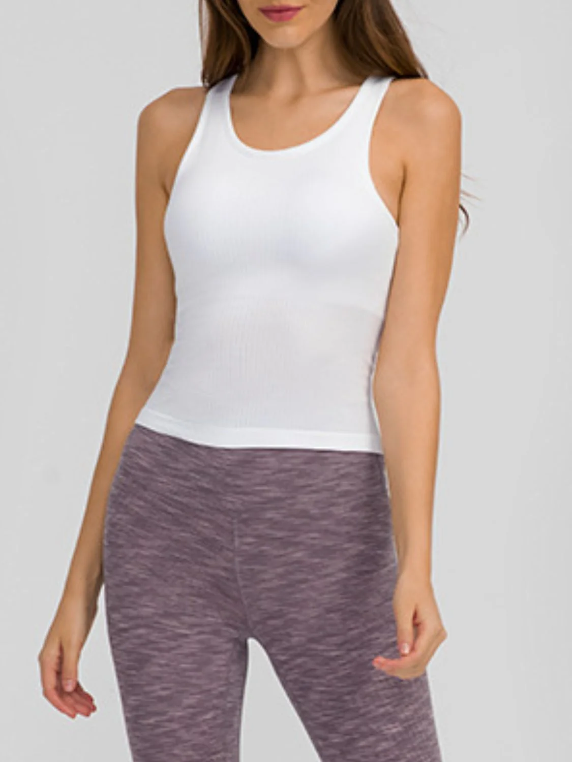 Millennia Round Neck Racerback Active Tank - Image 13
