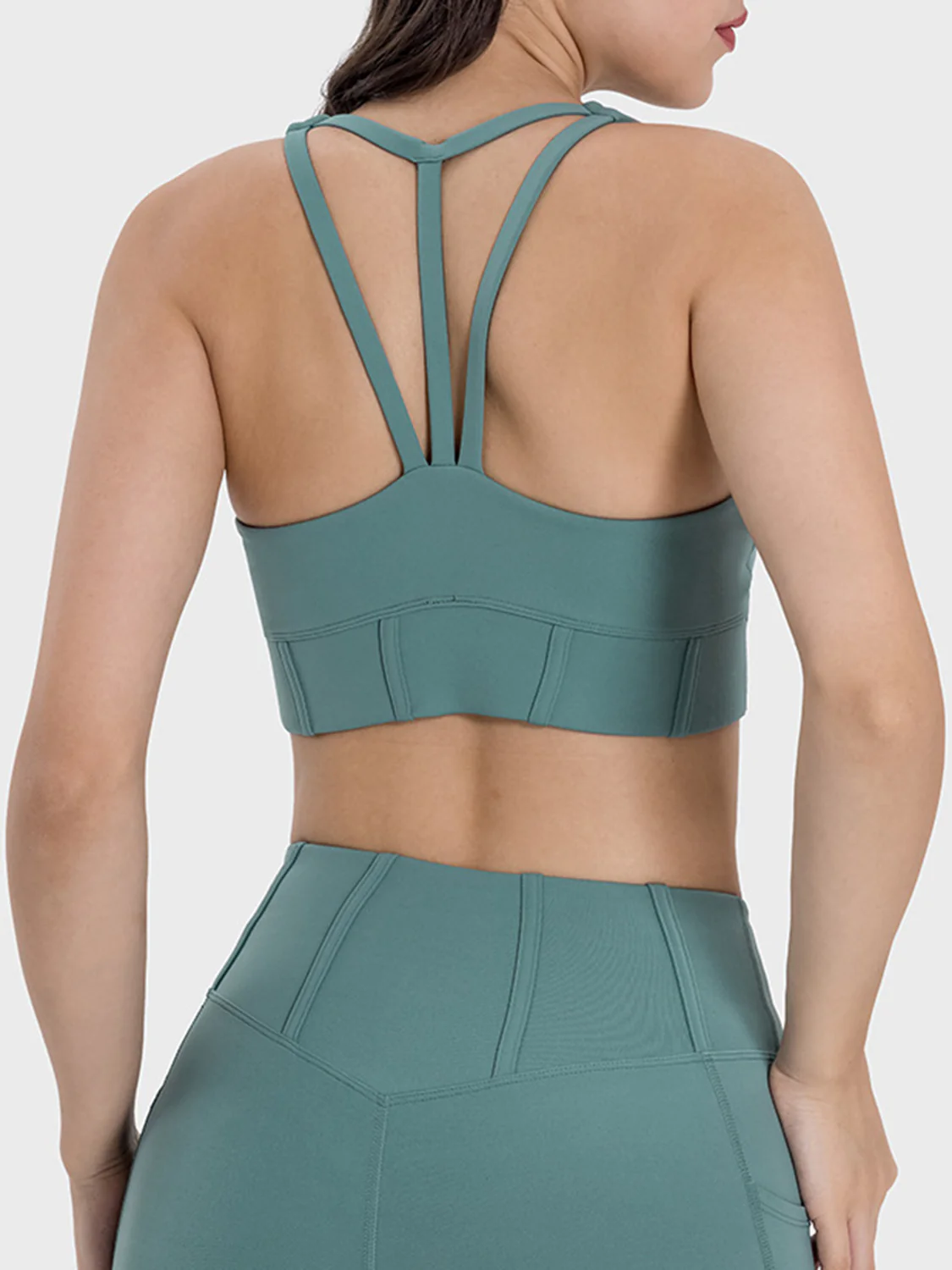 Millennia Square Neck Wide Strap Active Tank - Image 9
