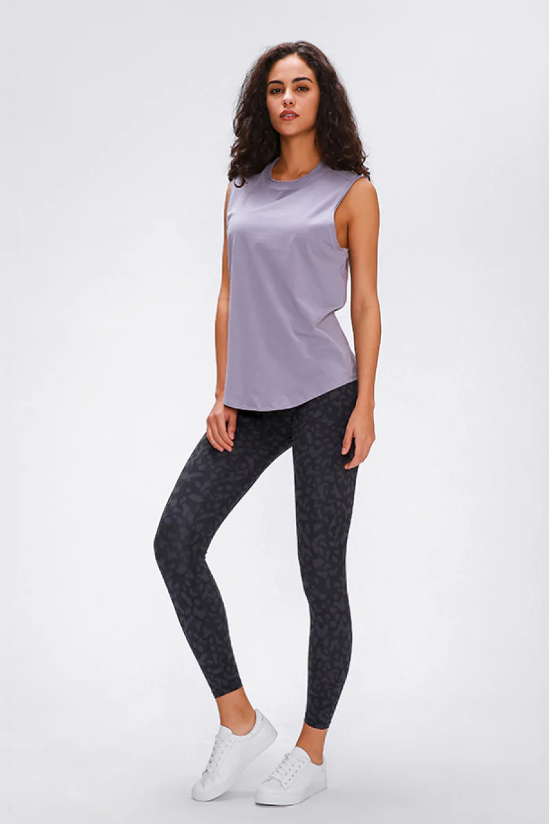 Millennia Wide Seamless Band Waist Sports Leggings - Image 10