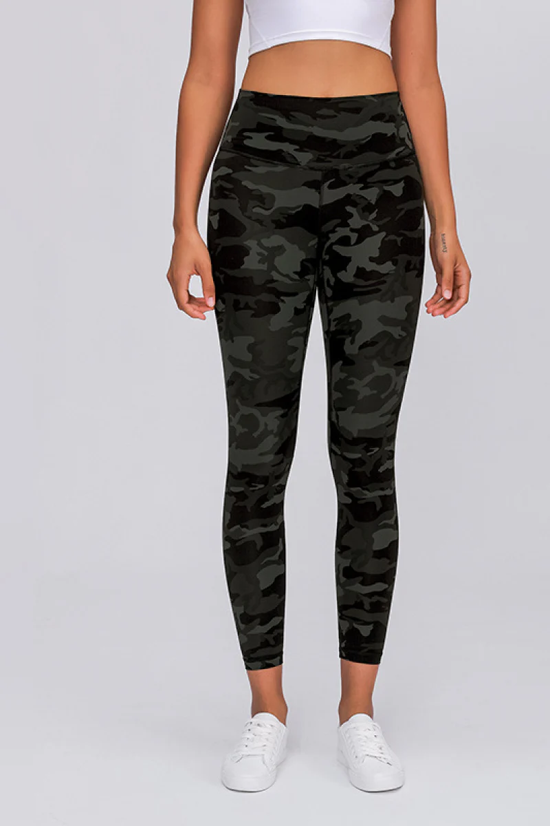 Millennia Wide Seamless Band Waist Sports Leggings - Image 11