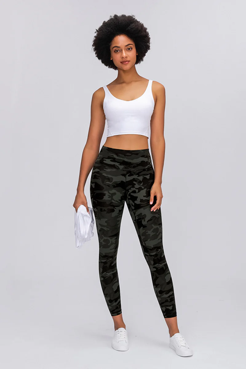 Millennia Wide Seamless Band Waist Sports Leggings - Image 12