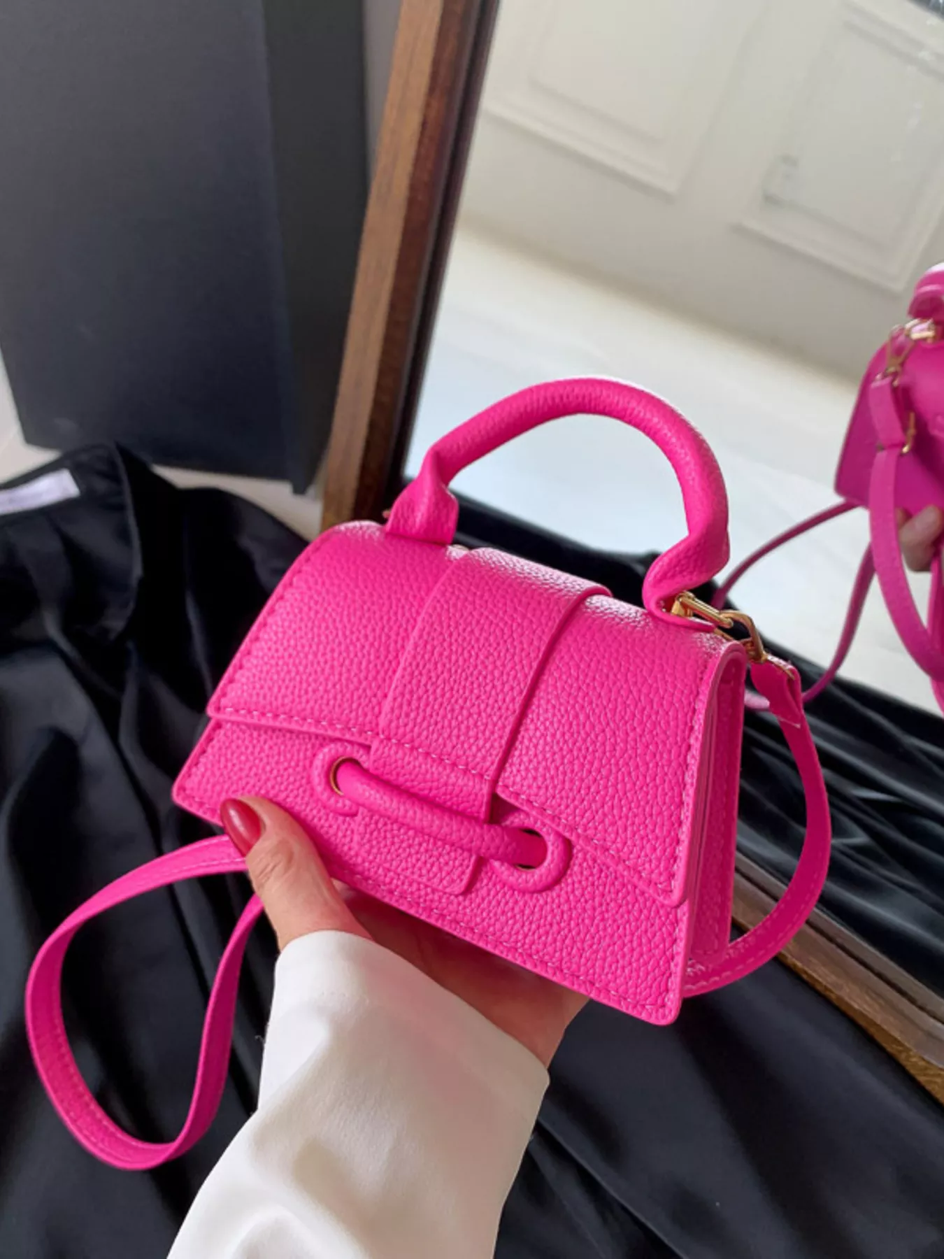 Mini Top Handle Crossbody Bag - Image 2