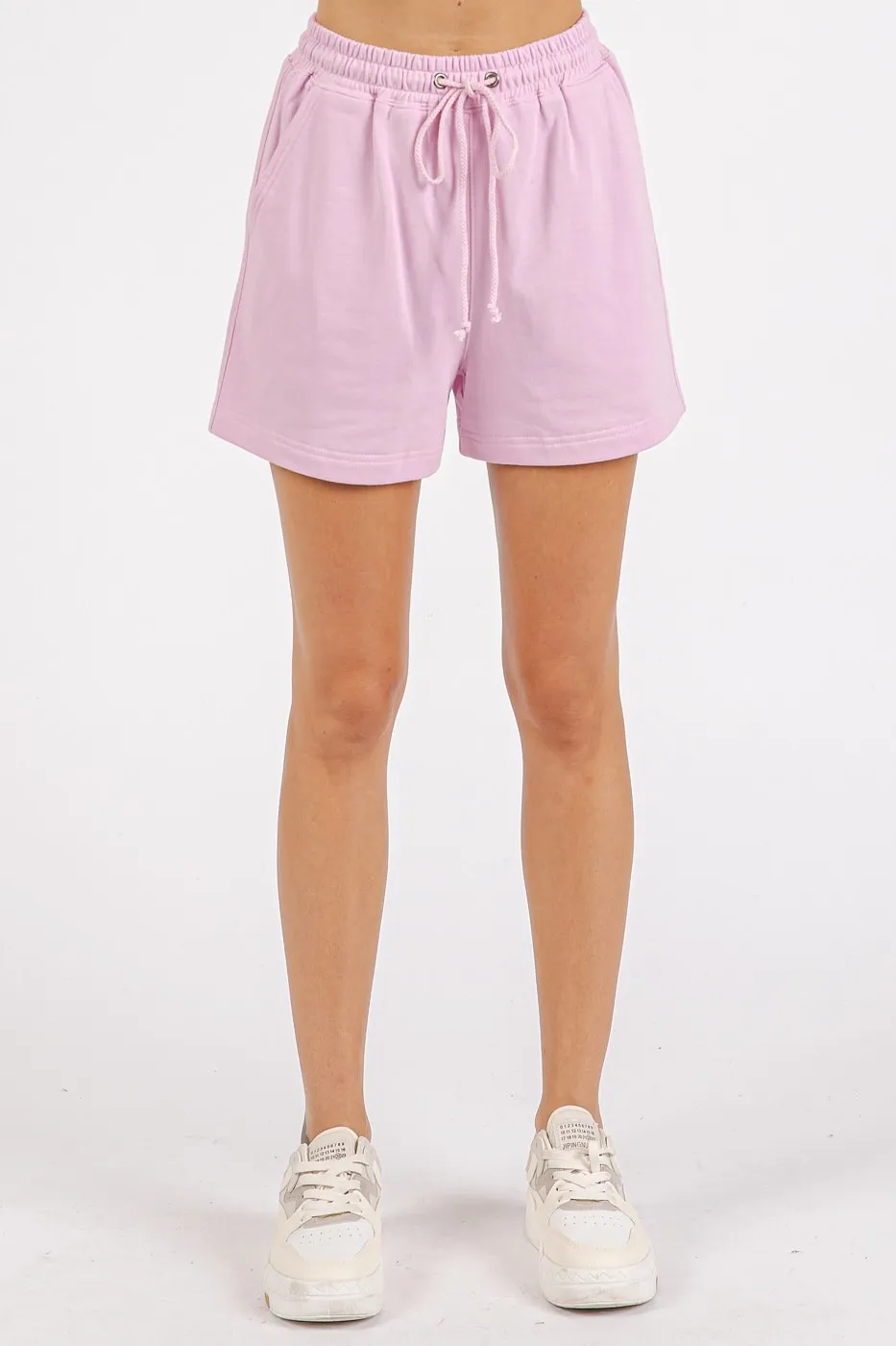 Mittoshop French Terry Crew Neck Top and Shorts Set - Image 5