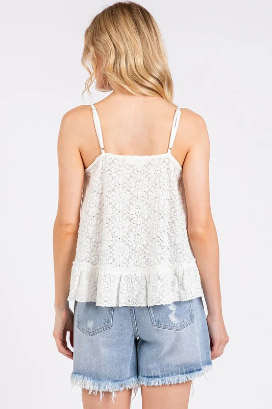 Mittoshop Textured V-Neck Cami - Image 4