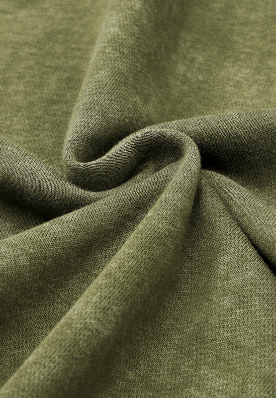 Mock Neck Dropped Shoulder Sweatshirt - Image 12