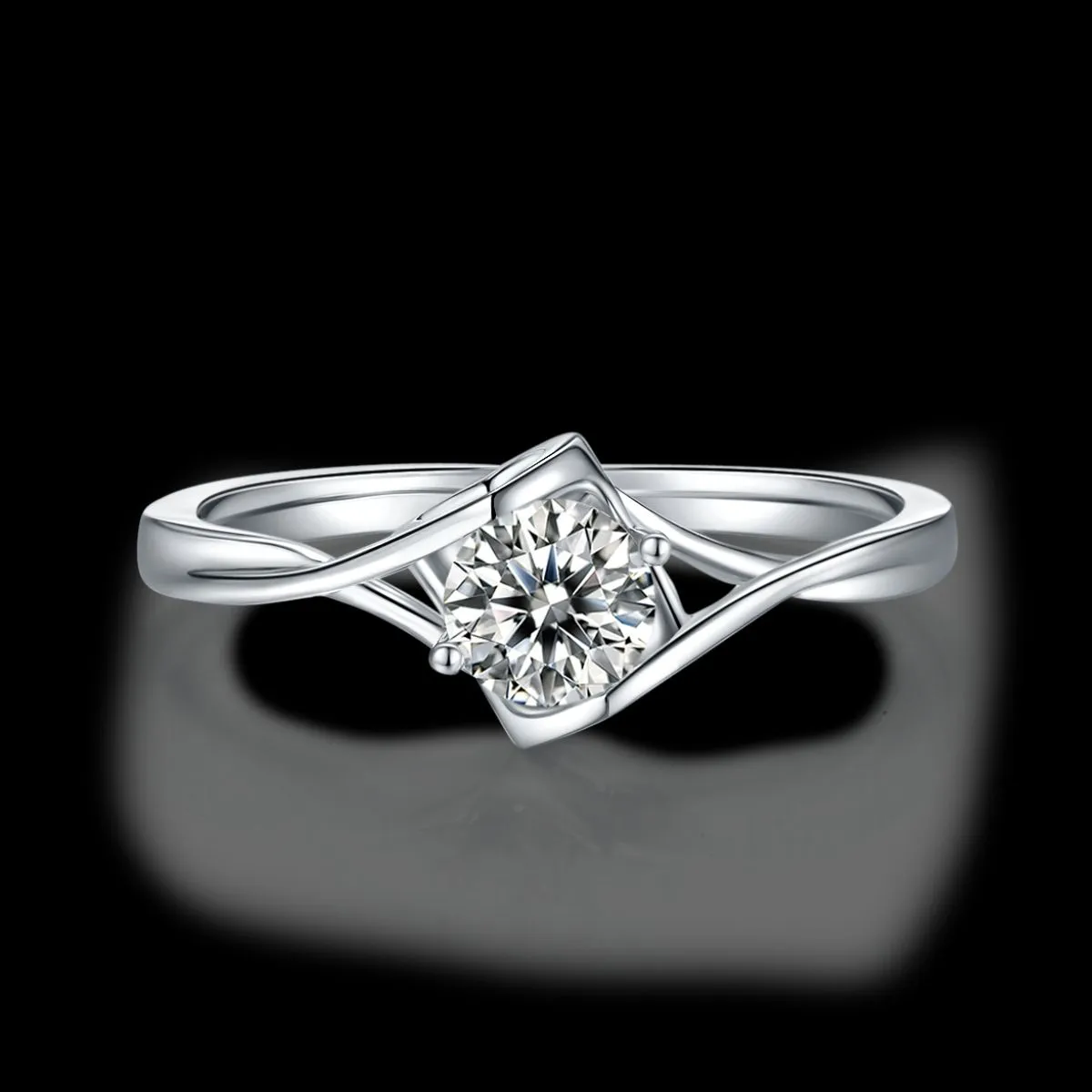 Moissanite 925 Sterling Silver Ring - Image 6