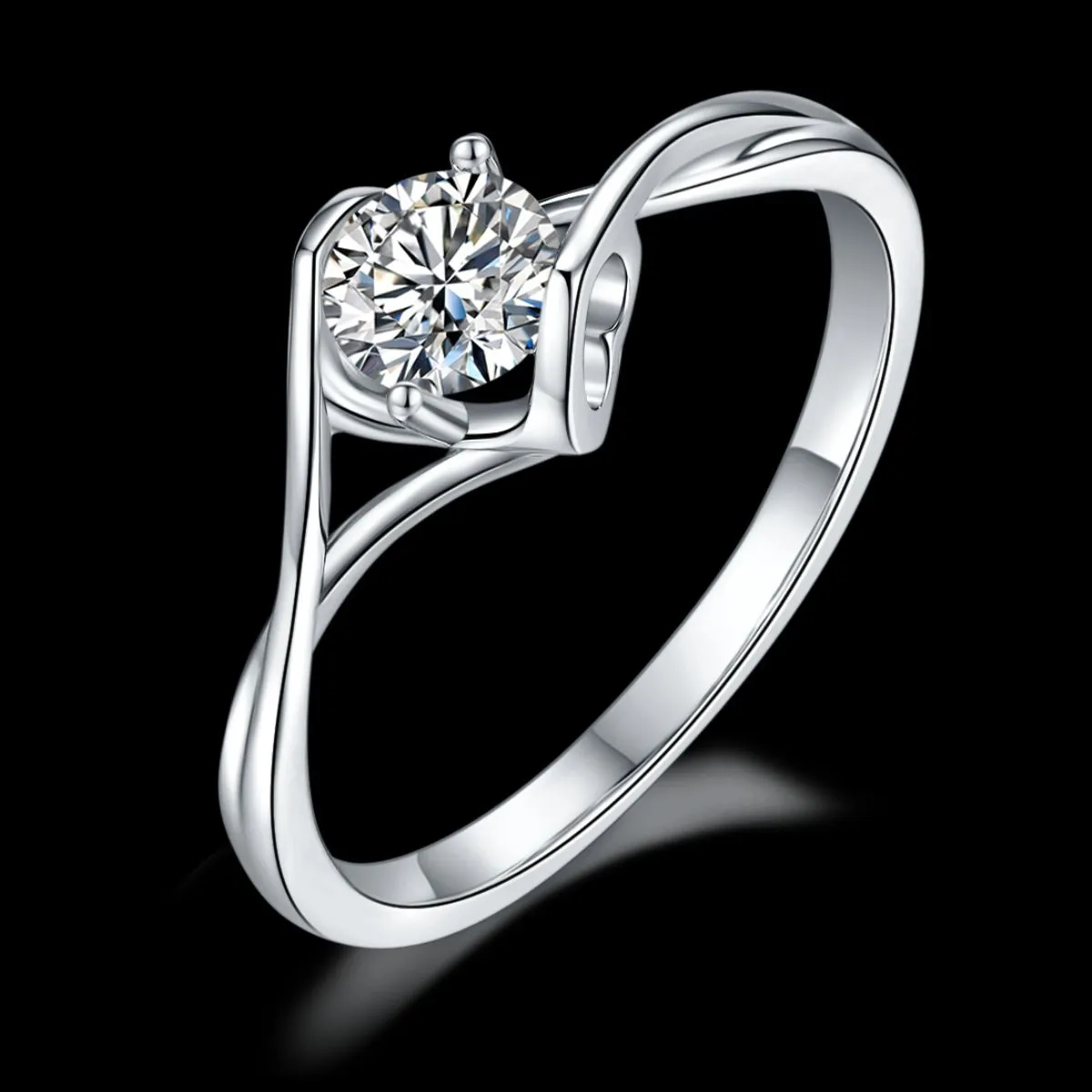 Moissanite 925 Sterling Silver Ring - Image 7