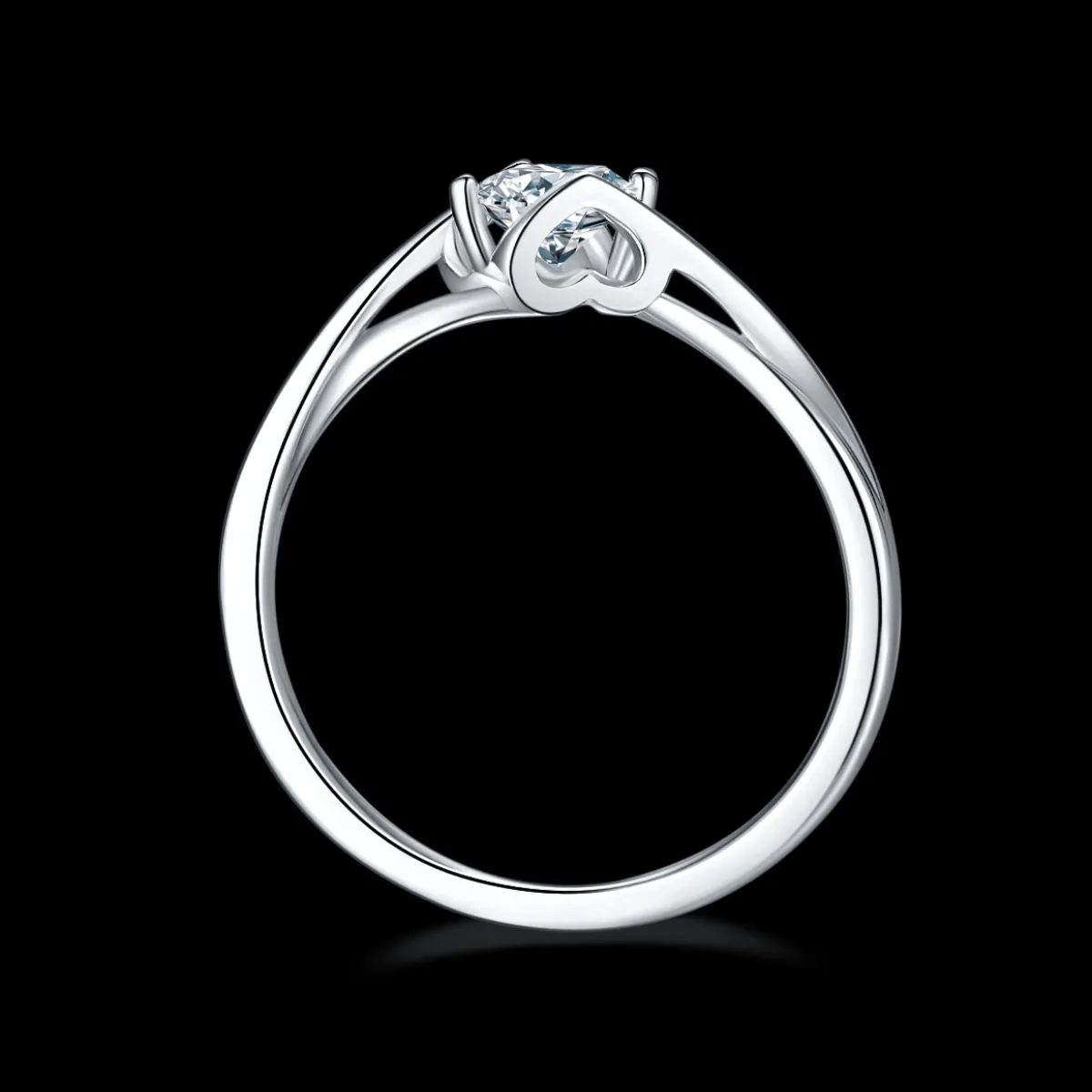 Moissanite 925 Sterling Silver Ring - Image 8