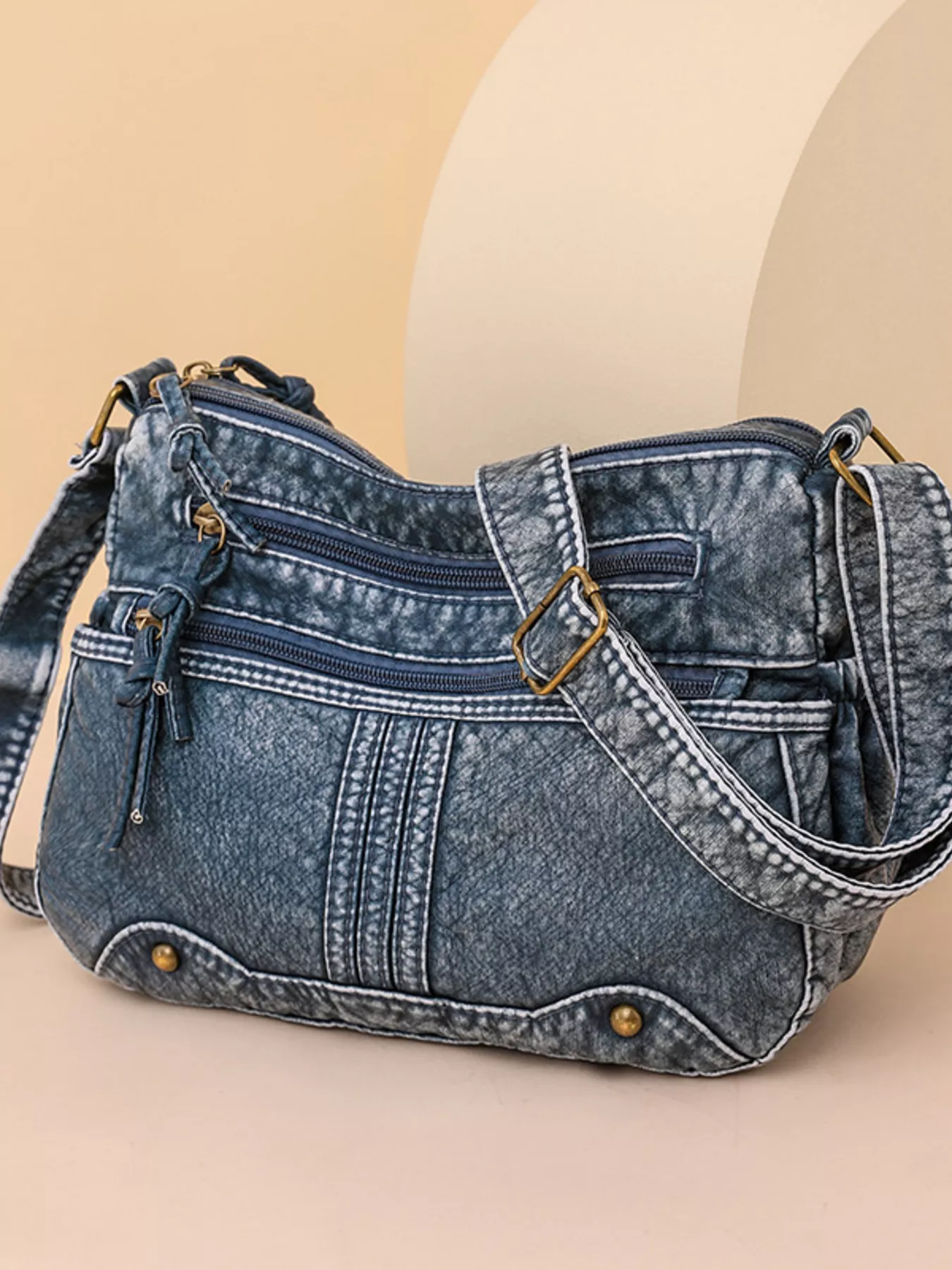 Multi-Pocket Crossbody Bag - Image 10