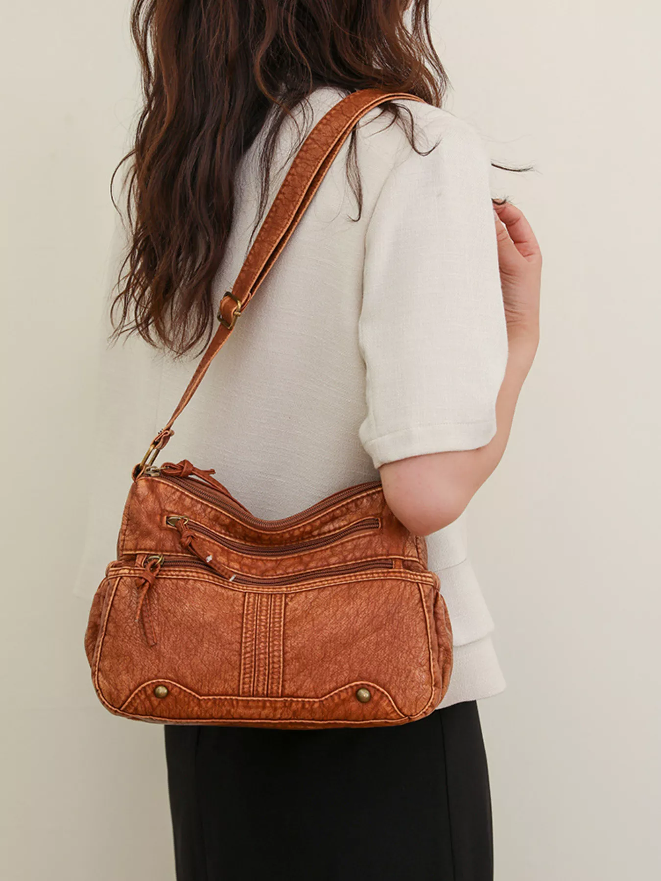 Multi-Pocket Crossbody Bag - Image 14