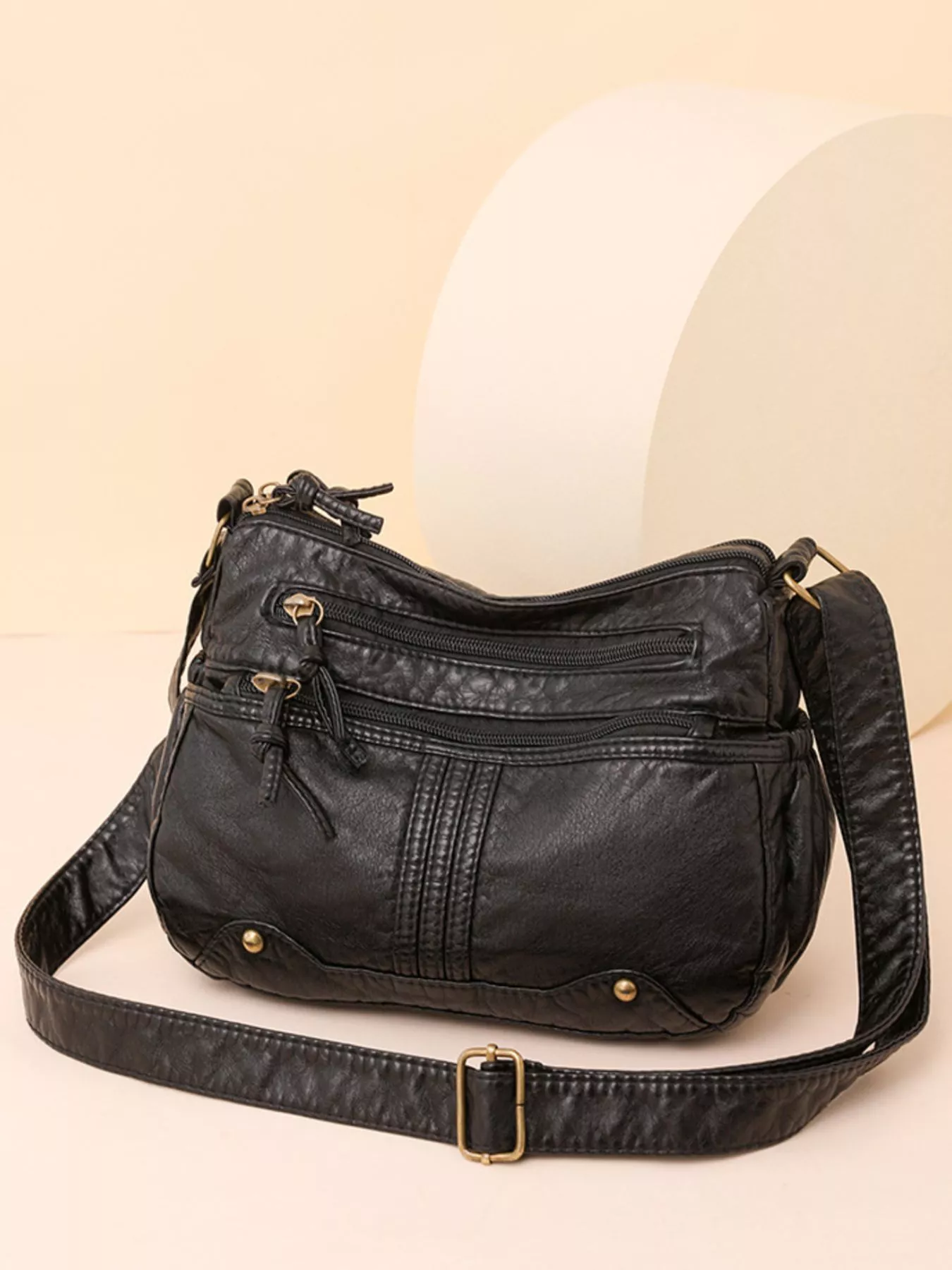 Multi-Pocket Crossbody Bag - Image 5
