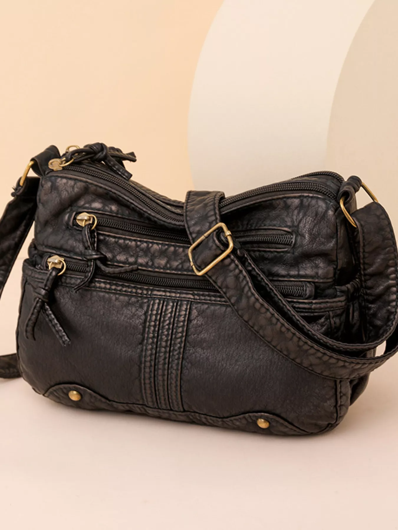 Multi-Pocket Crossbody Bag - Image 6