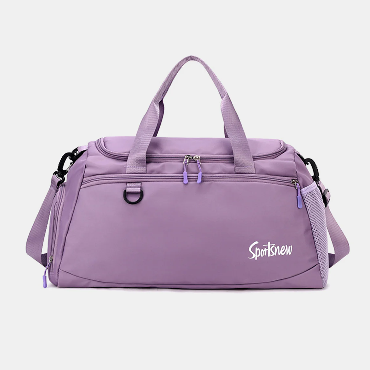 Multi Pockets Nylon Travel Bag - Image 7