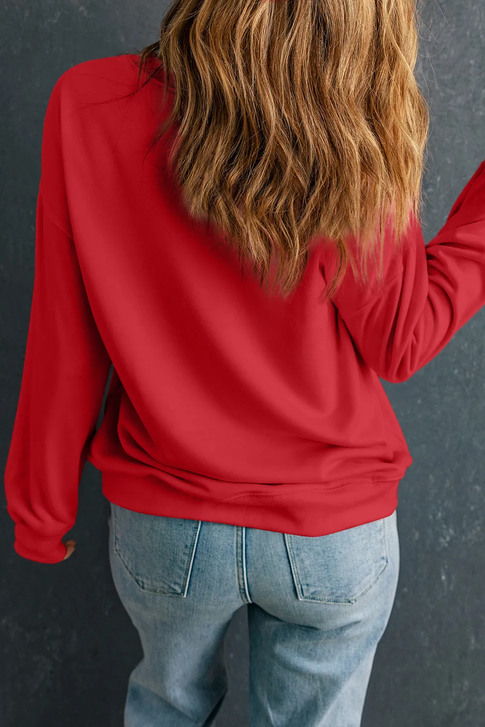 Nutcracker Round Neck Long Sleeve Sweatshirt - Image 2