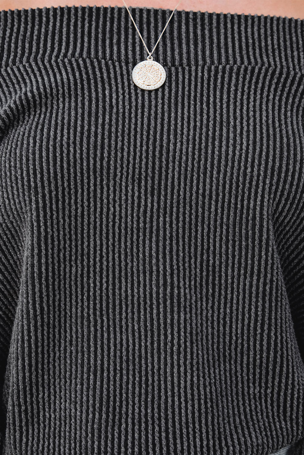 Off-Shoulder Long Sleeve Top - Image 8