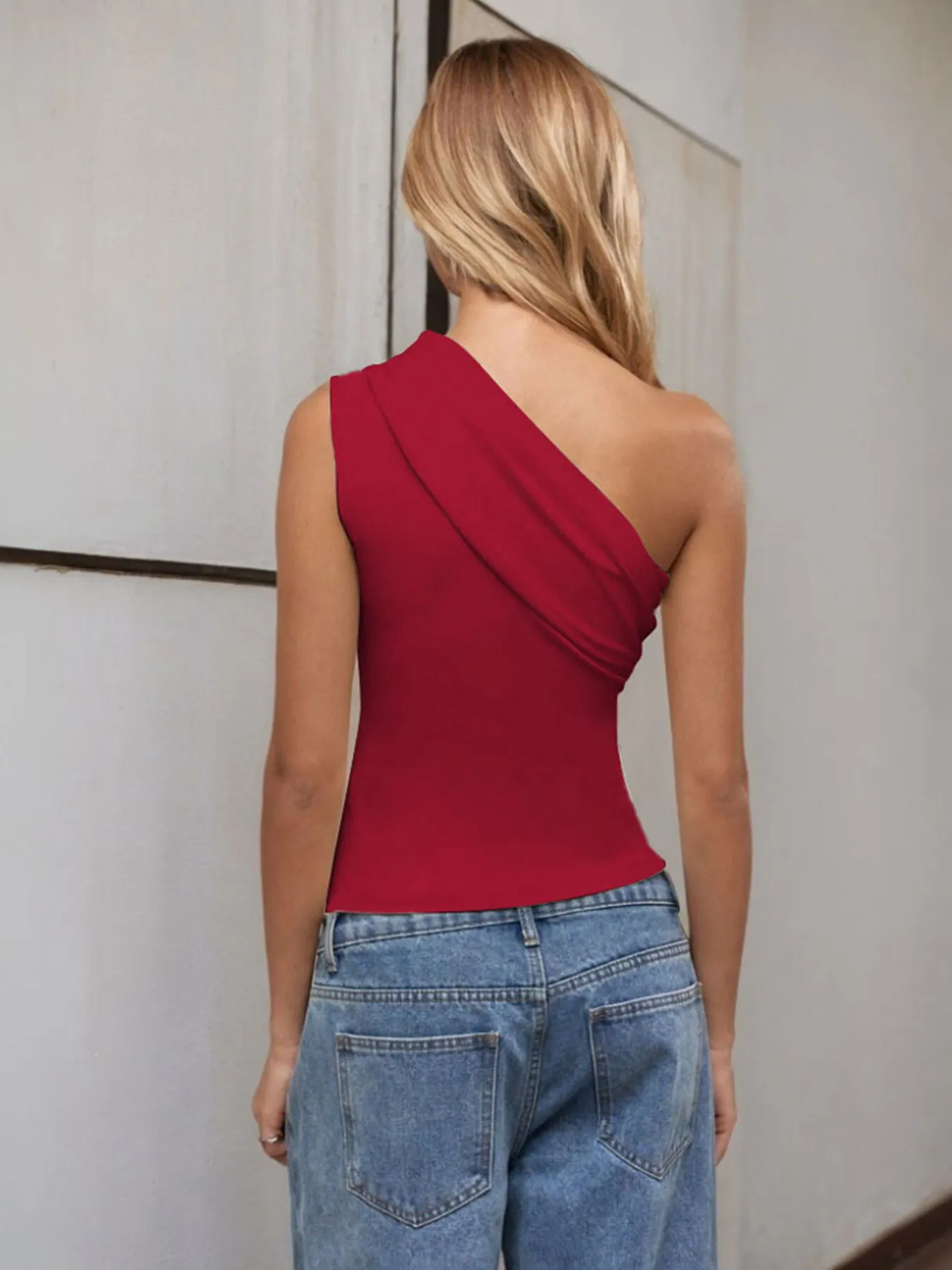 One-Shoulder Tank Top - Image 5